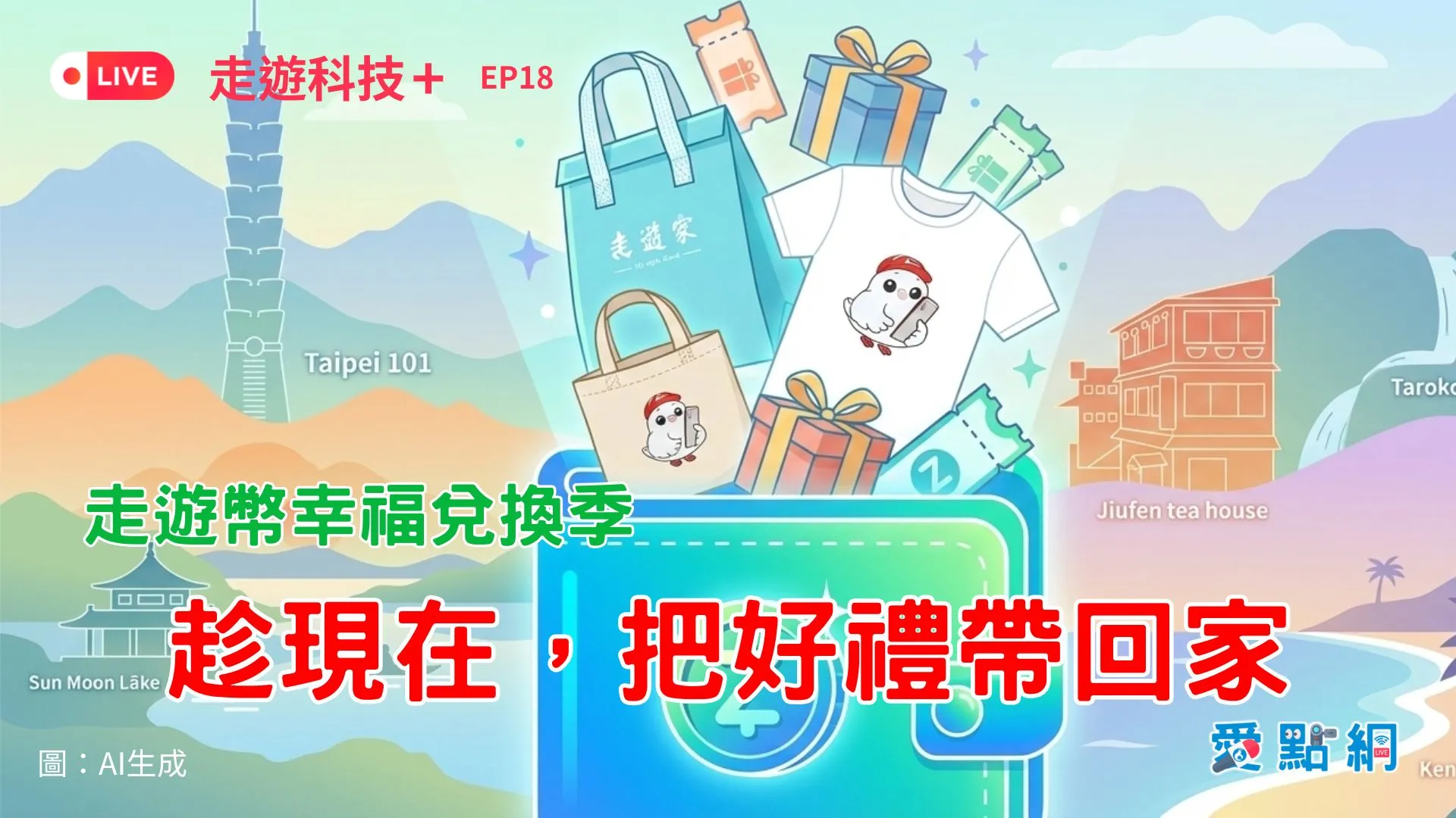 走遊科技+ Ep18｜走遊幣幸福兌換季 — 趁現在，把好禮帶回家