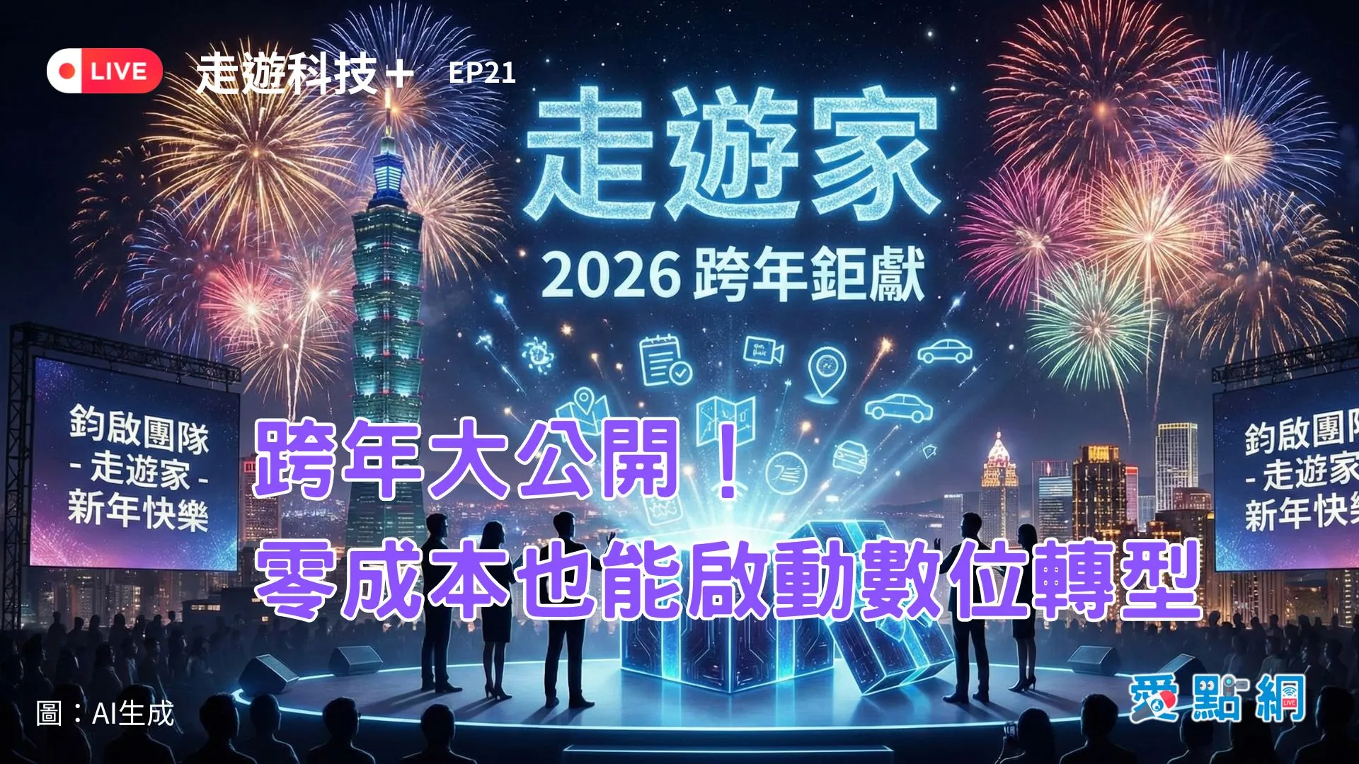 走遊科技+ Ep21｜跨年大公開！零成本也能啟動數位轉型