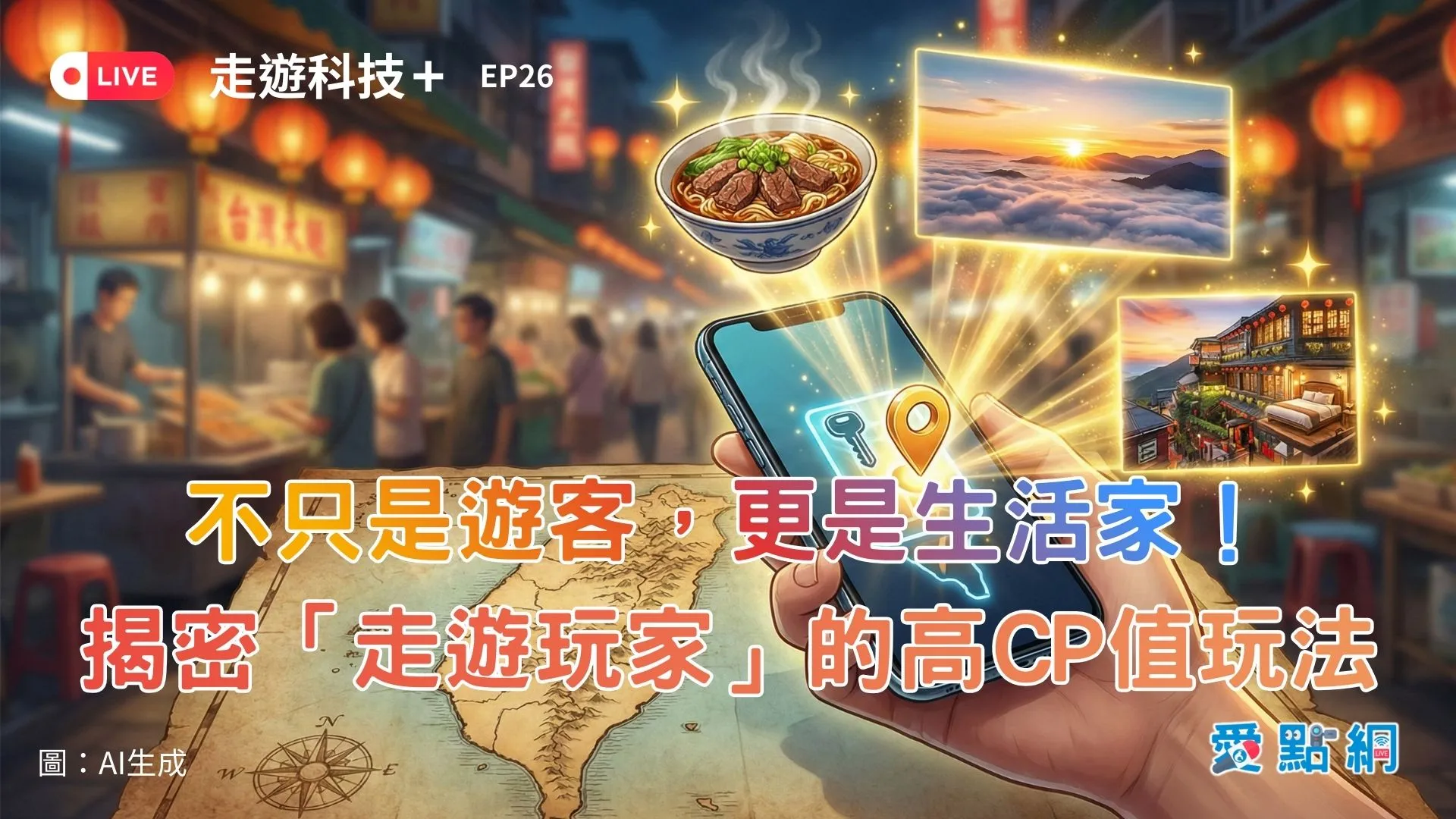 走遊科技+ Ep26｜不只是遊客，更是生活家！揭密「走遊玩家」的高 CP 值玩法