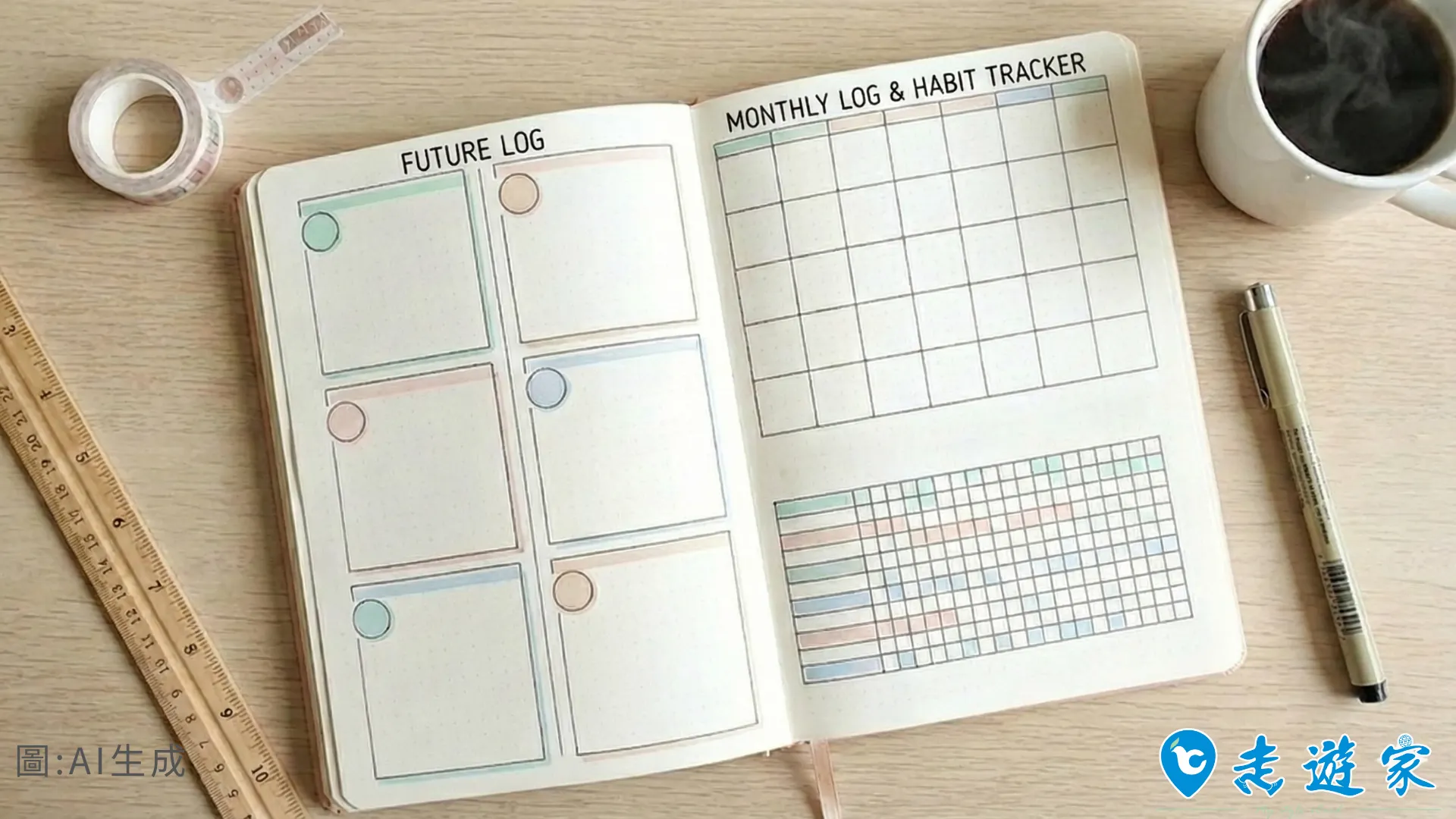 擺脫瞎忙！子彈筆記入門教學　五大核心步驟找回生活主導權