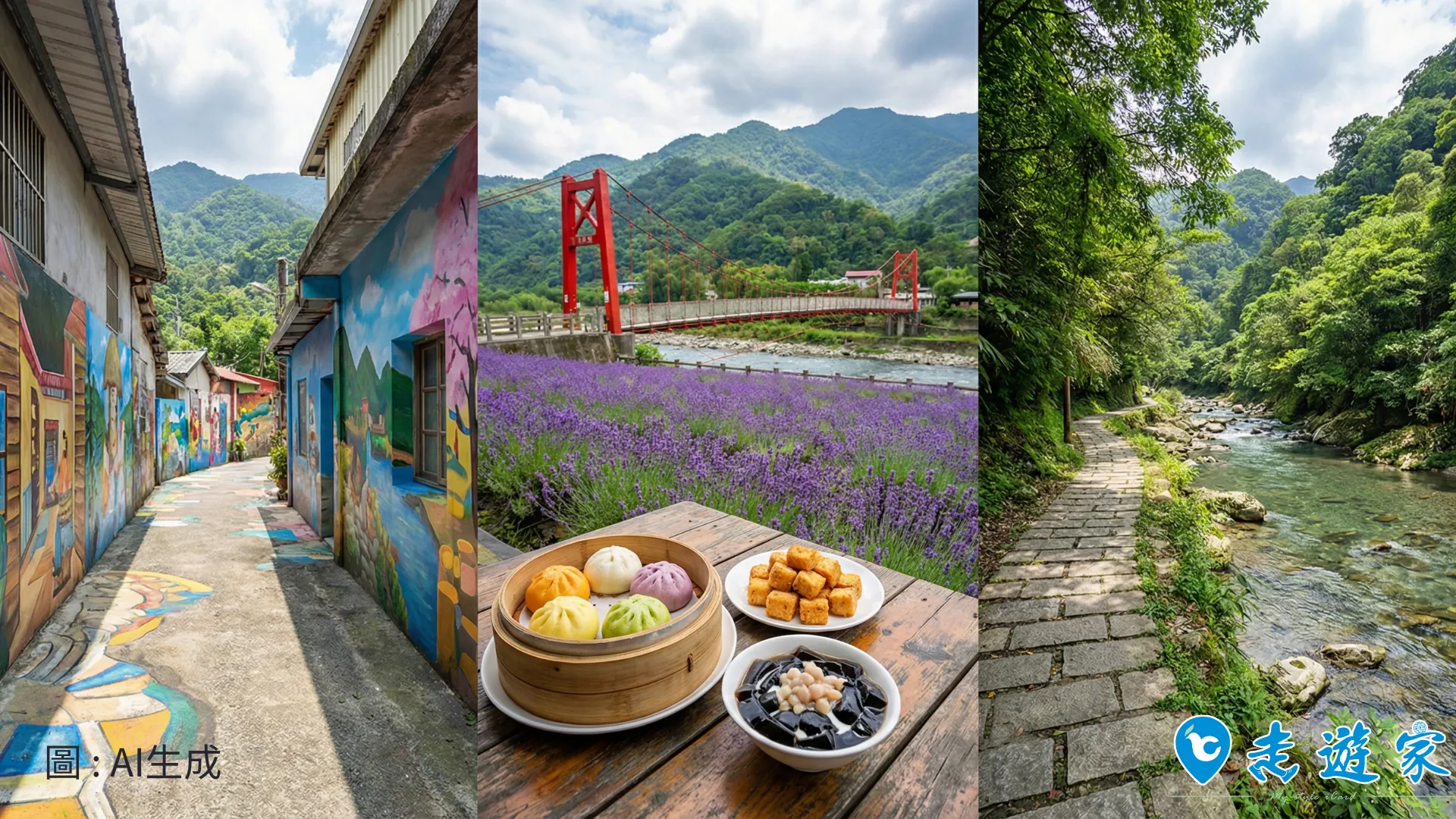 【山城慢旅】苗栗獅潭：紫色普羅旺斯與客家老街的春日協奏曲